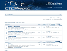 Tablet Screenshot of forum.ctdp.net